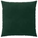 VidaXL Poszewka na poduszkę 6 pcs HEERLEN Ciemnozielony 80 x 80 cm