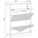 VidaXL Szafka na buty HOORN 78 x 24 x 100 cm Drewno inżynieryjne