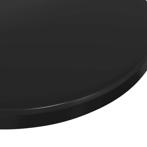 VidaXL Blat stołu Ø 30 x 1,5 cm Okrągły Drewno inżynieryjne Czarny