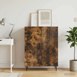 VidaXL Bufet Dąb wędzony 66 x 34,5 x 89,5 cm Drewno inżynieryjne
