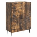VidaXL Bufet Dąb wędzony 66 x 34,5 x 89,5 cm Drewno inżynieryjne