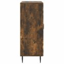 VidaXL Bufet Dąb wędzony 66 x 34,5 x 89,5 cm Drewno inżynieryjne