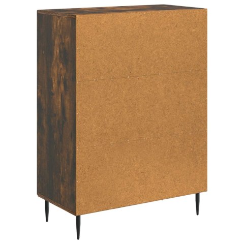 VidaXL Bufet Dąb wędzony 66 x 34,5 x 89,5 cm Drewno inżynieryjne