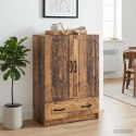 VidaXL Bufet Stare drewno 66 x 34,5 x 92 cm Drewno inżynieryjne