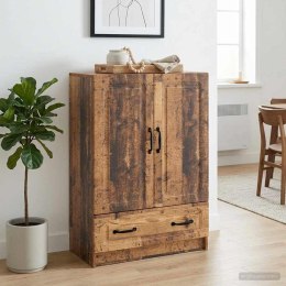 VidaXL Bufet Stare drewno 66 x 34,5 x 92 cm Drewno inżynieryjne
