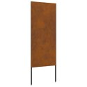 VidaXL Ekran zapewniający prywatność w ogrodzie Rdzawy 50 x 140 cm