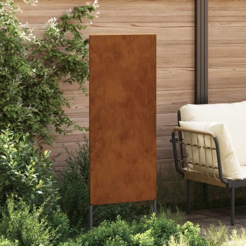 VidaXL Ekran zapewniający prywatność w ogrodzie Rdzawy 50 x 140 cm