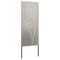 VidaXL Ekran zapewniający prywatność w ogrodzie Rdzawy 50 x 140 cm