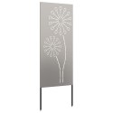 VidaXL Ekran zapewniający prywatność w ogrodzie Rdzawy 50 x 140 cm
