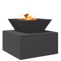 VidaXL Kominek Czarny 50 x 50 x 40 cm Stal