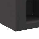 VidaXL Kominek Czarny 50 x 50 x 40 cm Stal