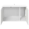 VidaXL Koty Dom Biały 85 x 55 x 50,5 cm Drewno inżynieryjne
