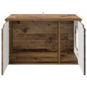 VidaXL Koty Dom Stare drewno 85 x 55 x 50,5 cm Drewno inżynieryjne