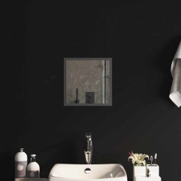 VidaXL Lustro łazienkowe LED przezroczysty 30 x 30 cm szkło hartowane