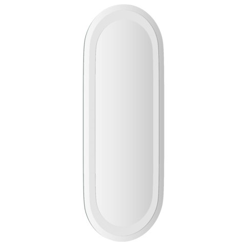 VidaXL Lustro łazienkowe LED przezroczysty 50 x 20 cm szkło hartowane