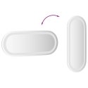 VidaXL Lustro łazienkowe LED przezroczysty 50 x 20 cm szkło hartowane