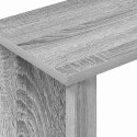 VidaXL Stolik końcowy Szary Sonoma 35 x 25 x 50 cm Drewno inżynieryjne