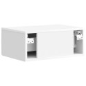 VidaXL Szafka Nocna 2 szt. Biały wysoki połysk 49 x 34,5 x 20 cm