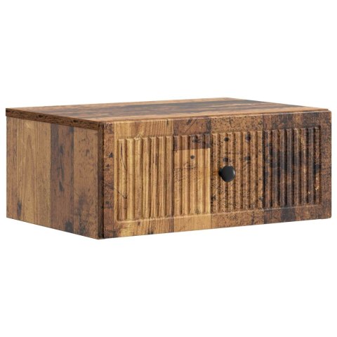 VidaXL Szafka Nocna 2 szt. Stare drewno 49 x 34,5 x 20 cm