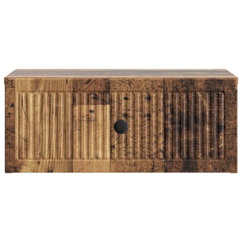 VidaXL Szafka Nocna 2 szt. Stare drewno 49 x 34,5 x 20 cm