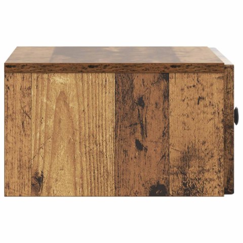 VidaXL Szafka Nocna 2 szt. Stare drewno 49 x 34,5 x 20 cm
