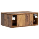 VidaXL Szafka Nocna 2 szt. Stare drewno 49 x 34,5 x 20 cm
