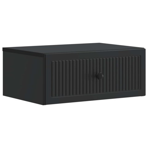 VidaXL Szafka Nocna Czarny 49 x 34,5 x 20 cm Drewno inżynieryjne