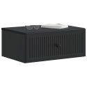 VidaXL Szafka Nocna Czarny 49 x 34,5 x 20 cm Drewno inżynieryjne