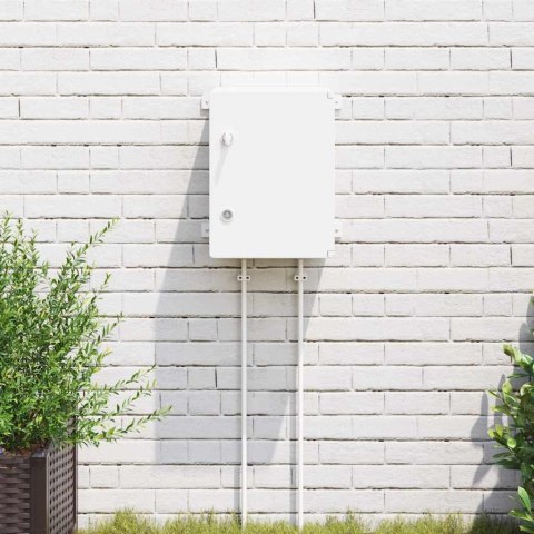 VidaXL Szafka sterownicza Szary 37 x 16,5 x 40 cm Plastik ABS