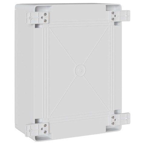 VidaXL Szafka sterownicza Szary 37 x 16,5 x 40 cm Plastik ABS