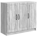 VidaXL Bufet Szary Sonoma 89 x 34,5 x 77 cm Drewno inżynieryjne