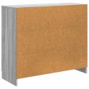 VidaXL Bufet Szary Sonoma 89 x 34,5 x 77 cm Drewno inżynieryjne