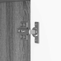 VidaXL Bufet Szary Sonoma 89 x 34,5 x 77 cm Drewno inżynieryjne