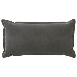 VidaXL Poszewka na poduszkę 12 pcs HOUTEN ciemnoszary 40 x 80 cm Welur