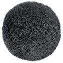 VidaXL Poszewka na poduszkę 2 pcs HEERLEN antracytowy Ø 40 cm