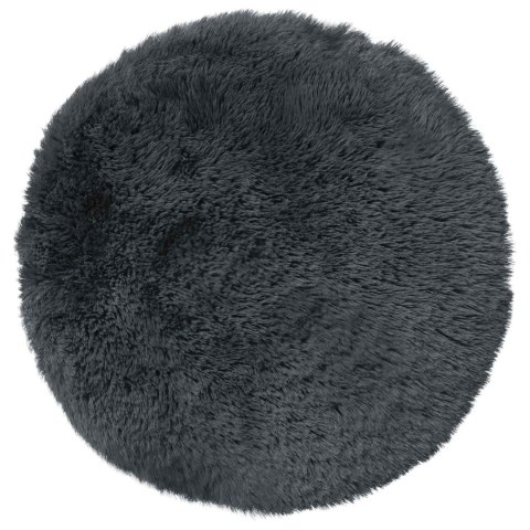VidaXL Poszewka na poduszkę 2 pcs HEERLEN antracytowy Ø 40 cm