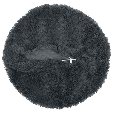 VidaXL Poszewka na poduszkę 2 pcs HEERLEN antracytowy Ø 40 cm