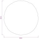 VidaXL Poszewka na poduszkę 2 pcs HEERLEN ciemnoszary Ø 60 cm Welur