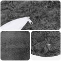 VidaXL Poszewka na poduszkę 2 pcs HEERLEN jasnoszary Ø 40 cm Fleece PV