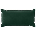 VidaXL Poszewka na poduszkę 2 pcs HOUTEN Ciemnozielony 40 x 80 cm