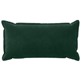 VidaXL Poszewka na poduszkę 2 pcs HOUTEN Ciemnozielony 40 x 80 cm