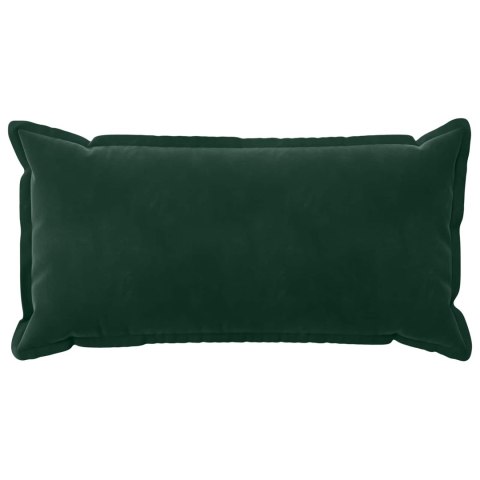 VidaXL Poszewka na poduszkę 2 pcs HOUTEN Ciemnozielony 40 x 80 cm