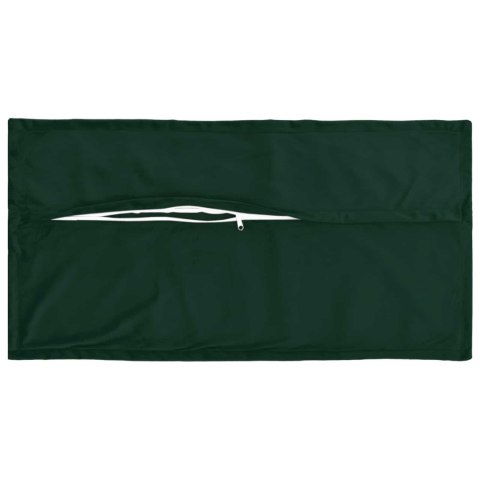 VidaXL Poszewka na poduszkę 2 pcs HOUTEN Ciemnozielony 40 x 80 cm