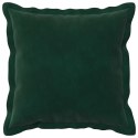 VidaXL Poszewka na poduszkę 2 pcs HOUTEN Ciemnozielony 50 x 50 cm