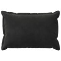 VidaXL Poszewka na poduszkę 2 pcs HOUTEN Czarny 50 x 70 cm Welur