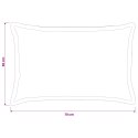 VidaXL Poszewka na poduszkę 2 pcs HOUTEN ciemnoszary 50 x 70 cm Welur