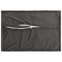 VidaXL Poszewka na poduszkę 2 pcs HOUTEN ciemnoszary 50 x 75 cm Welur