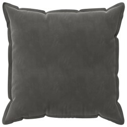 VidaXL Poszewka na poduszkę 2 pcs HOUTEN ciemnoszary 70 x 70 cm Welur