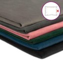 VidaXL Poszewka na poduszkę 2 pcs HOUTEN ciemnoszary 80 x 80 cm Welur