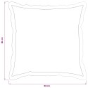 VidaXL Poszewka na poduszkę 2 pcs HOUTEN ciemnoszary 80 x 80 cm Welur